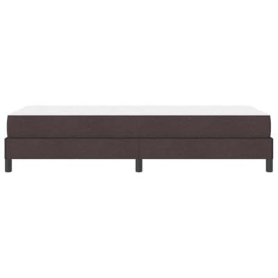 Boxspring bed Anders Donkerbruin 90 x 190 cm Stof