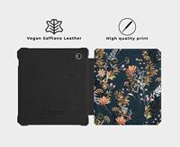Lunso - Kobo Libra 2 (7 inch) - Vegan saffiano leren sleepcover hoes - Urban Park - thumbnail