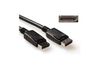 ACT AK3980 4K DisplayPort kabel | Male/Male | Power Pin 20 aangesloten | Zwart | 2 meter - thumbnail