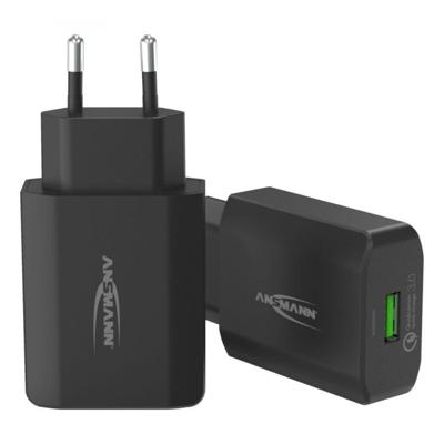 Ansmann Home Charger 130Q USB-oplader 18 W 1x USB-A Zwart Binnen Ansmann Home Charger 130Q USB-oplader 18 W 1x USB-A Zwart Binnen