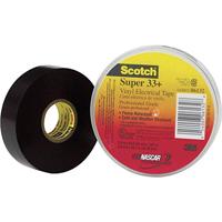 Scotch Super 33+ SUPER33+-19X6 Isolatietape Scotch Super 33 Zwart (l x b) 6 m x 19 mm 1 stuk(s) - thumbnail
