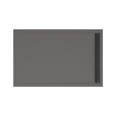 Xenz Easy Tray douchevloer - 140x90x5cm - acryl - zonder gootcover - antraciet 6947-05 Xenz Easy Tray douchevloer - 140x90x5cm - acryl - zonder gootcover - antraciet 6947-05