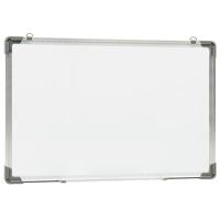Whiteboard magnetisch 50x35 cm staal wit - thumbnail