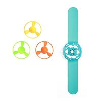 Klaparmband met afschieter en 3 discs - thumbnail