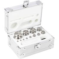Kern 354056 Gewichtenset 354-056, OIML-klasse M2, nominale waarde 1 g - 500 g, knop, roestvrij staal fijngedraaid, in aluminium etui - thumbnail
