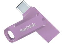 SanDisk Ultra Dual Drive USB-stick Retail 256 GB Lavendel SDDDC3-256G-G46L USB-A 3.2 Gen 1, USB-C 3.2 Gen 1 - thumbnail