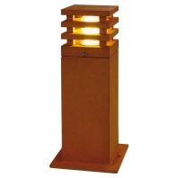 SLV Unieke roestige buitenlamp Rusty Square 40 vierkant 229420 - thumbnail