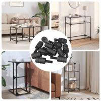 Standoff Schroef 12 pcs Zwart M4 Rubber en Staal - thumbnail