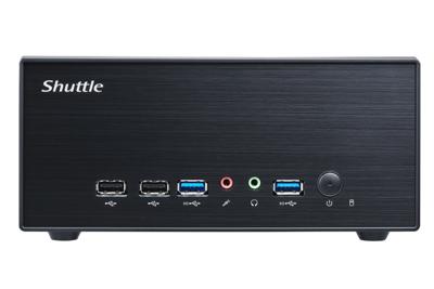 Shuttle xh510g2 xpc slim pc barebone, intel h510, lga1200, 2x ddr4 (max.64gb) 2.5" bay, hdmi, dp