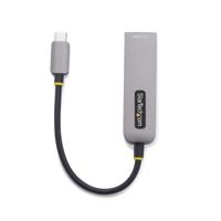 USB-kabel Startech 2GPD3-USB-C-ETHERNET Grijs - thumbnail