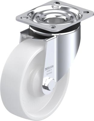 Blickle LK-PO 125KA-1 Zwenkwiel Wieldiameter: 125 mm Draagvermogen (max.): 300 kg 1 stuk(s)