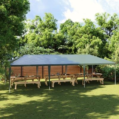 VidaXL Partytent professioneel 90 g/m² 4x9 m groen