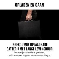 Numark PT01 Touring - Draagbare retro draaitafel/vinylplaat speler met ingebouwde luidsprekers, USB-aansluiting en ingebouwde oplaadbare batterij - thumbnail