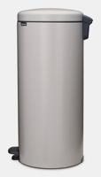 Brabantia Pedaalemmer NewIcon 30 liter Soft Grey - thumbnail
