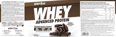 PER4M Whey Protein Double Chocolate (2010 g)