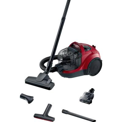 Bosch beutelloser Staubsauger Serie 4, rot Stofzuiger zonder zak Zakloos