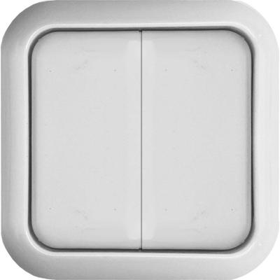 Benson opbouw schakelaar serie wit - 4650087