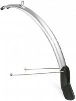 Voorspatbord Eurofender Scatto 28" x 51 mm - zilver - thumbnail