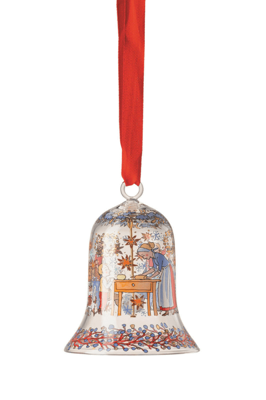 Hutschenreuther Kerst 2020 Kerstklokje bakkerij glas 7 cm