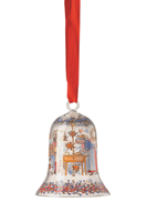 Hutschenreuther Kerst 2020 Kerstklokje bakkerij glas 7 cm - thumbnail