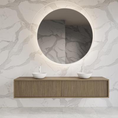 Onderkast Gliss Design Heronimus 180x45x35 cm 2 Laden Met Topplaat Ash Grey