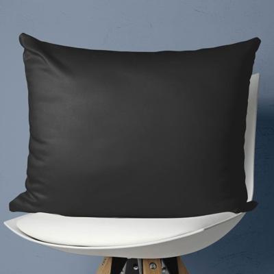 Primaviera Deluxe - Set van 2 Kussenslopen Katoen-Satijn - Zwart - 60 x 70