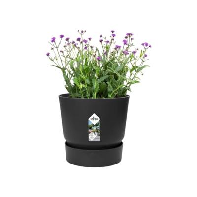Elho Greenville bloempot 18 cm living black