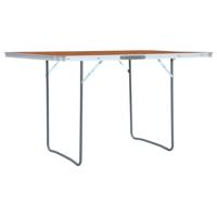 VidaXL Campingtafel inklapbaar 180x60 cm aluminium - thumbnail