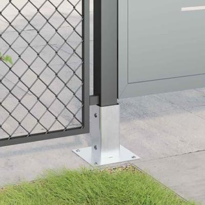 Spokkels vierkant 12 st gegalvaniseerd staal zilverkleurig Spokkels vierkant 12 st gegalvaniseerd staal zilverkleurig