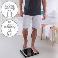Beurer BF 400 Signature Line Analyse-personenweegschaal Digitaal Weegbereik (max.): 200 kg Zwart - thumbnail