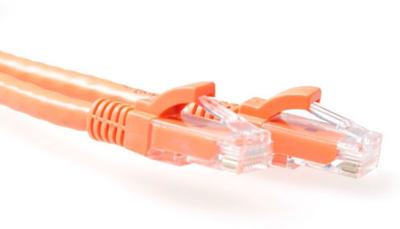 ACT IB2103 U/UTP CAT6A Patchkabel Snagless Oranje -3 meter