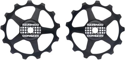 CONTEC derailleurwielen set "scroller" ct pulley set scroller 2x 13 teeth