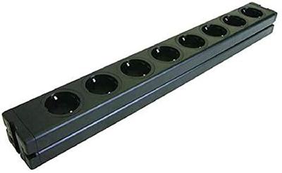 EUROLITE Distributor 8-fold ALU bk