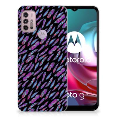 Motorola Moto G30 | G10 | TPU bumper | Feathers Color Motorola Moto G30 | G10 | TPU bumper | Feathers Color
