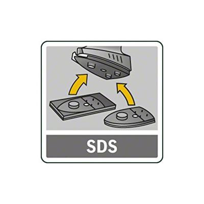 Bosch Accessories 2609256D20 Schuurschijf voor PSM 200 AE, 2-delig, driehoekig, SDS, 102 x 92 mm, klittenband.