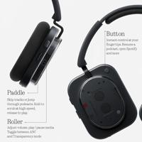 Nothing Headphone (1) Kabellose Over-Ear Kopfhörer mit ANC, bis zu 80h Akkulaufzeit, Hi-Res, Raumklang, wasserfest – Schwarz - thumbnail