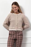 Studio Anneloes Chandra Gold Cardigan Vest 0002 Gold - thumbnail