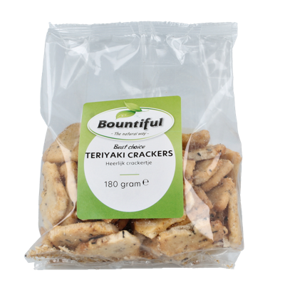 Bountiful Teriyaki crackers 180 Gram