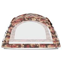 Partytent met LED en 4 zijwanden 3,6x3,6x2,3 m camouflage - thumbnail
