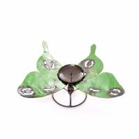 Metalen Kaarshouder Vlinder Groen - thumbnail