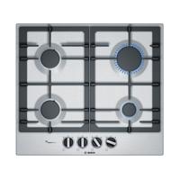 Bosch PCP6A5L90N kookplaat Roestvrijstaal Ingebouwd Gaskookplaat 4 zone(s) - thumbnail