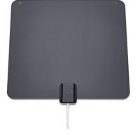 Oehlbach: XXL Razor Flat DVB Antenne - Zwart/Grijs - thumbnail