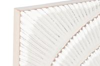 Wanddecoratie DKD Home Decor 90 x 3,5 x 90 cm Zilverkleurig Grijs Wit Modern Cirkels 90 x 2 x 90 cm - thumbnail