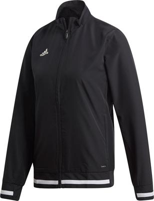Adidas T19 Woven Jacket Dames Zwart Adidas T19 Woven Jacket Dames Zwart