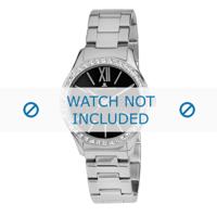 Jacques Lemans horlogeband 1-1841E Staal Zilver - thumbnail