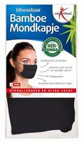 Lucovitaal Bamboe Mondkapje Blauw - thumbnail
