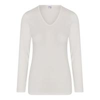 Dames thermo shirt Lange mouw - Thermo ondergoed dames - Diepe hals - Thermisch - thumbnail