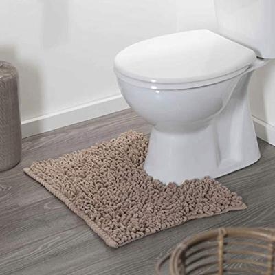 Toiletmat Sealskin Twist 45x50 cm Microfibre Zand