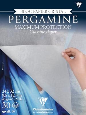 Tekenblok Clairefontaine Paint On 24cmx32cm pergamijnpapier 30 vel 45gr Tekenblok Clairefontaine Paint On 24cmx32cm pergamijnpapier 30 vel 45gr