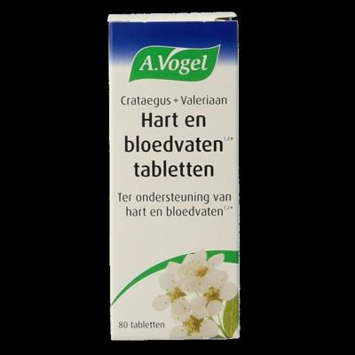 A.Vogel Crataegus + Valeriaan Hart en Bloedvaten Tabletten